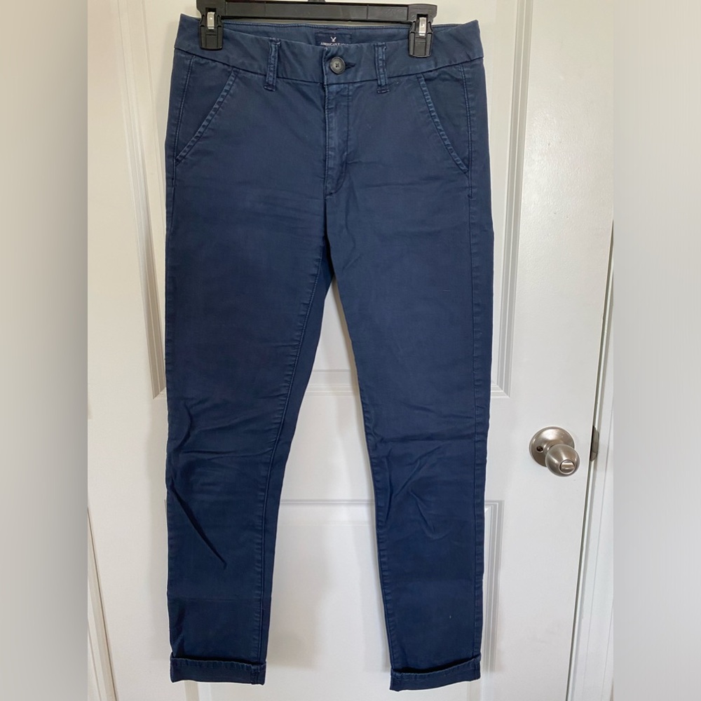 Womens navy slacks